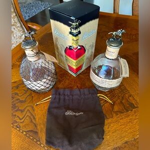 2 Empty Blanton’s Bourbon Bottles